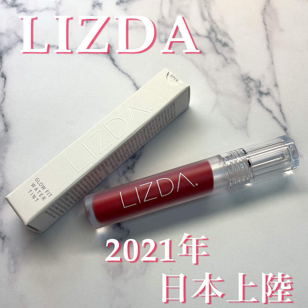グロウフィットウォーターティント/LIZDA/リップティントを使ったクチコミ（1枚目）
