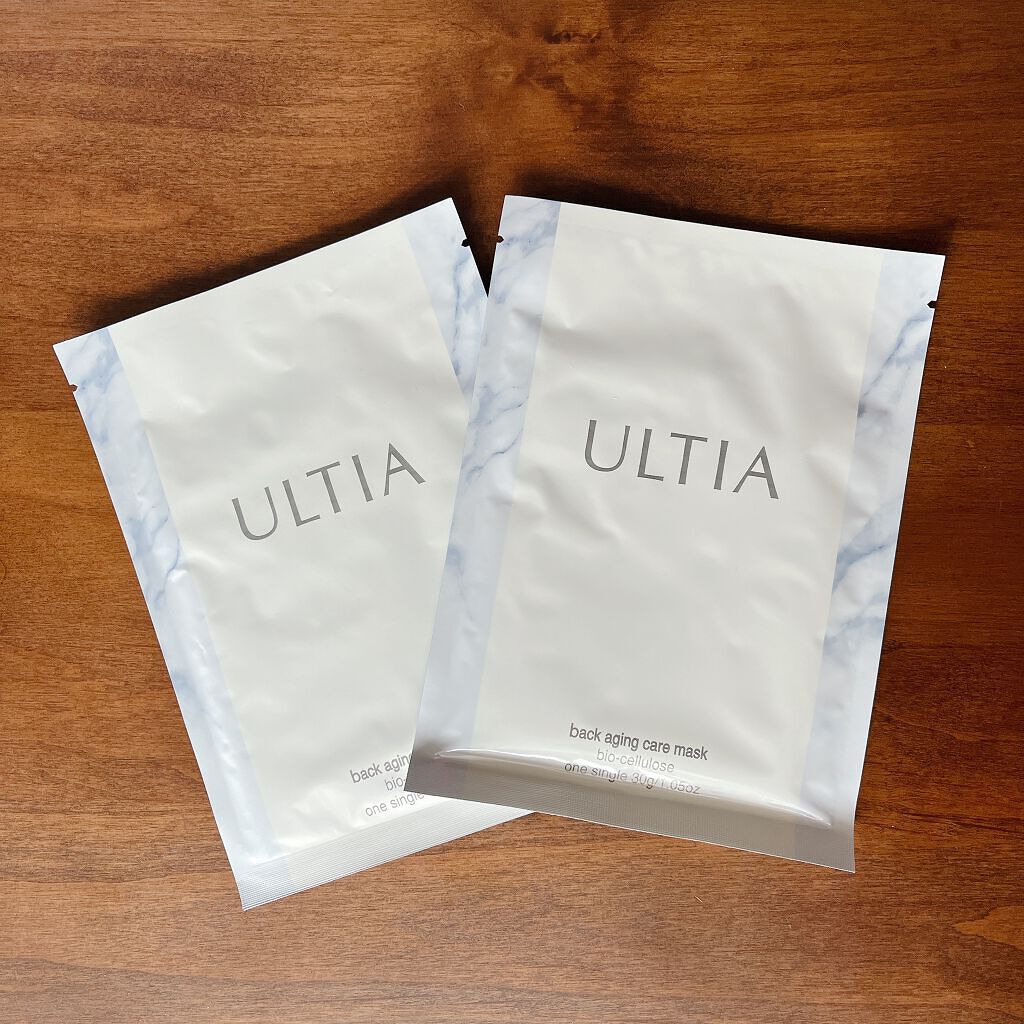 back aging care mask/ULTIA/シートマスク・パックを使ったクチコミ（1枚目）