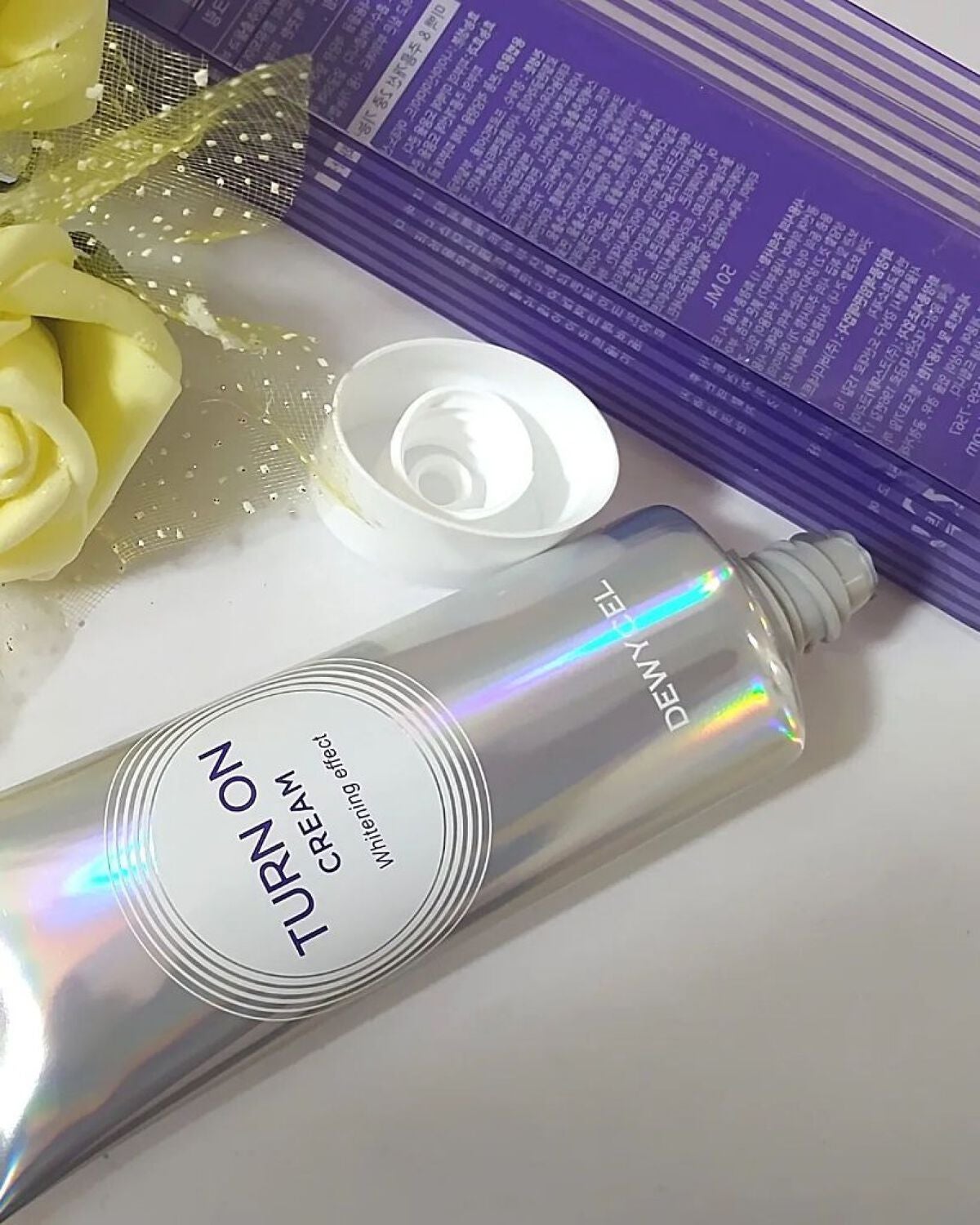 デュイセル ターンオンクリーム/DEWYCEL/フェイスクリームを使ったクチコミ(5枚目)