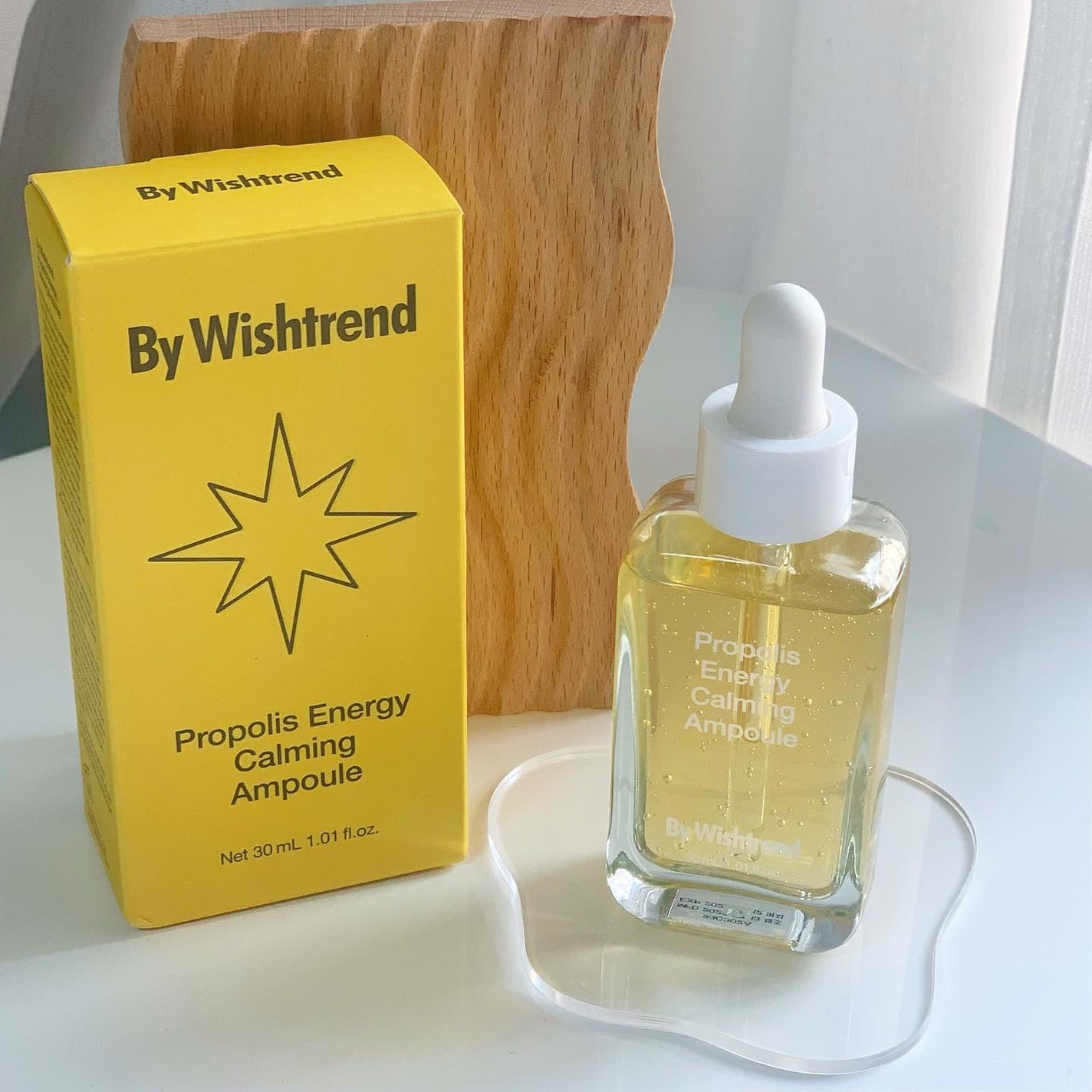 プロポリスエナジーカーミングアンプル/By Wishtrend/美容液を使ったクチコミ(1枚目)
