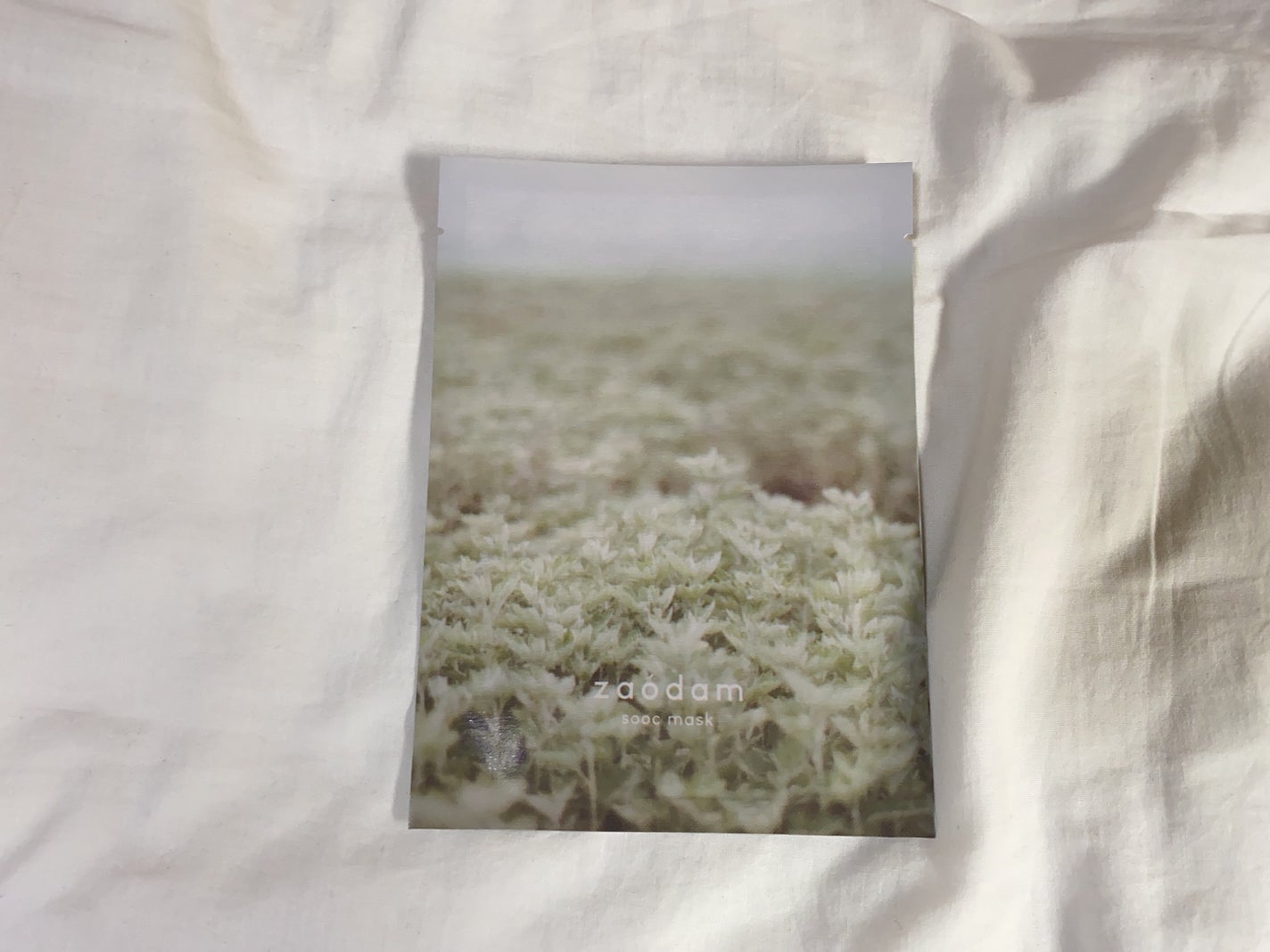 sooc mask/zaodam /シートマスク・パックを使ったクチコミ(1枚目)