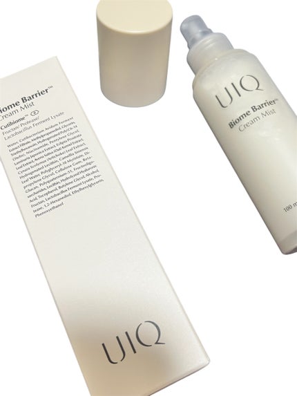 バイオームバリア クリームミスト/UIQ/ミスト状化粧水を使ったクチコミ(4枚目)