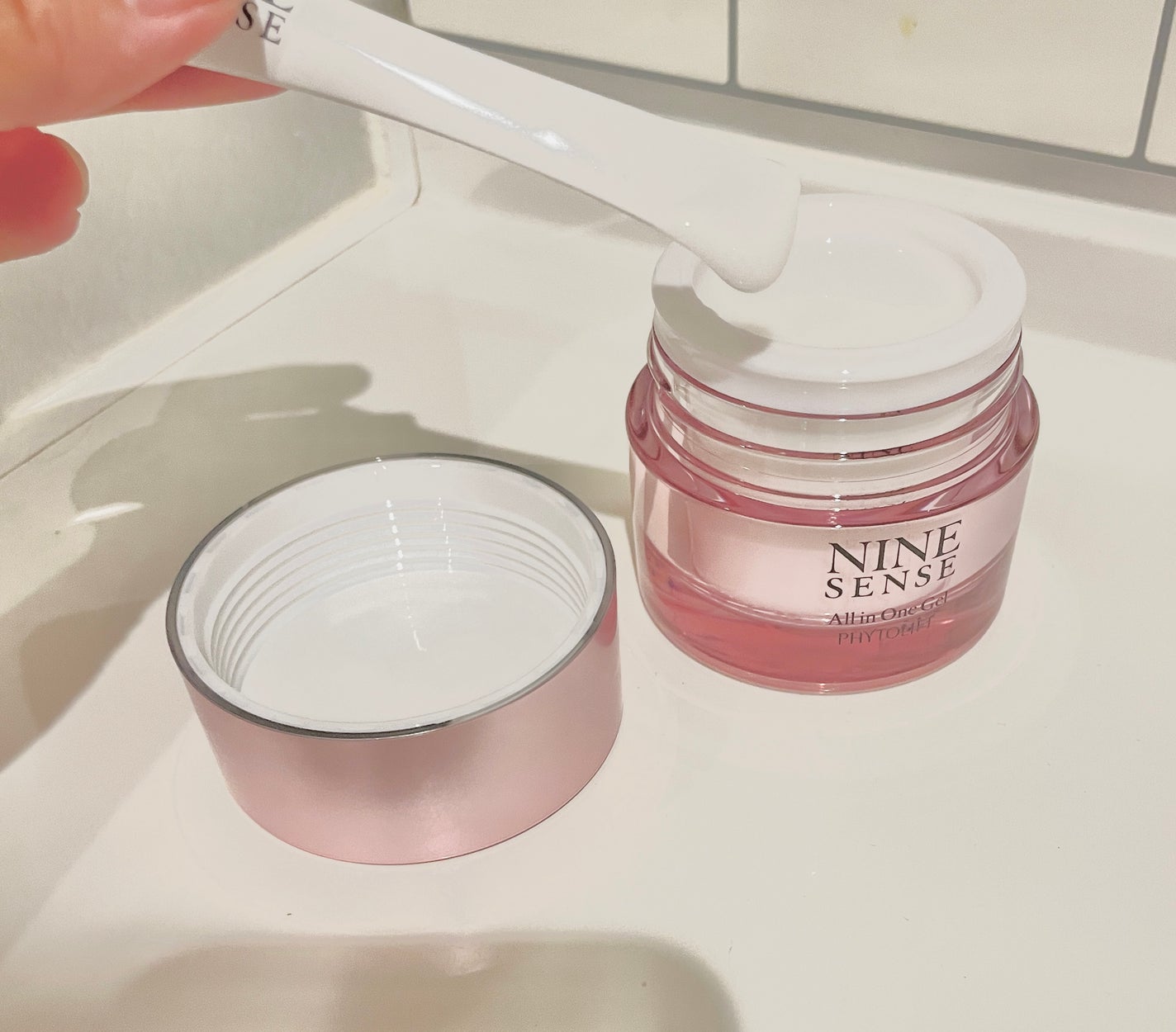 ナインセンス オールインワンジェル/NINE SENSE PHYTOLIFT/オールインワン化粧品を使ったクチコミ(2枚目)