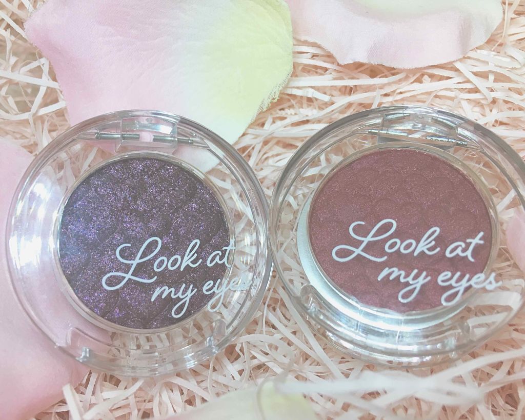 ルックアット マイアイズ PP513 パープルグリッター/ETUDE/単色アイシャドウを使ったクチコミ（1枚目）
