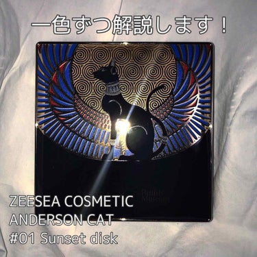 大英博物館 エジプトシリーズ アイシャドウパレット/ZEESEA/アイシャドウパレットを使ったクチコミ（1枚目）