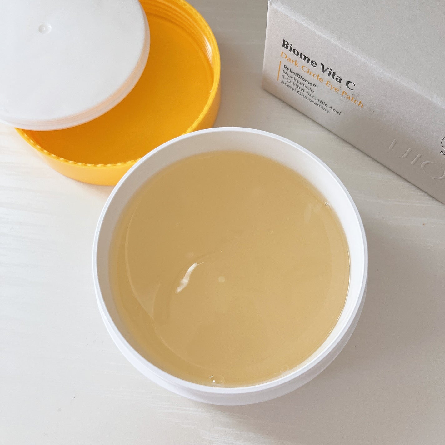 バイオームビタC黒クマアイパッチ/UIQ/シートマスク・パックを使ったクチコミ(2枚目)