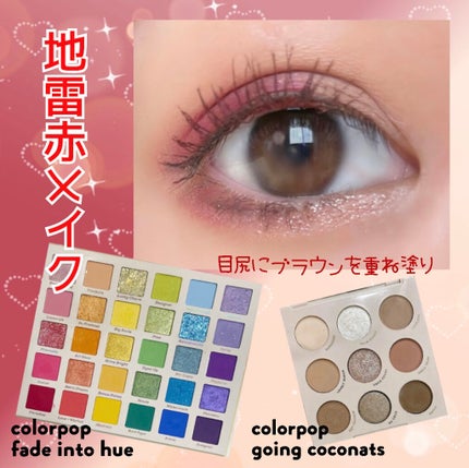 Going Coconuts Bronzed Eyeshadow Palette/ColourPop/アイシャドウパレットを使ったクチコミ(1枚目)