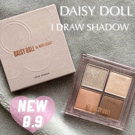 デイジードール アイ ドロー シャドウ/DAISY DOLL by MARY QUANT/アイシャドウパレットを使ったクチコミ(1枚目)