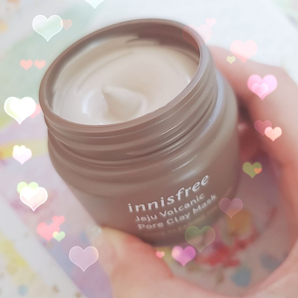 事務のゆきちゃん on LIPS 「イニスフリー ヴェルニカ ポア クレイマスク税込1650円火山..」(1枚目)