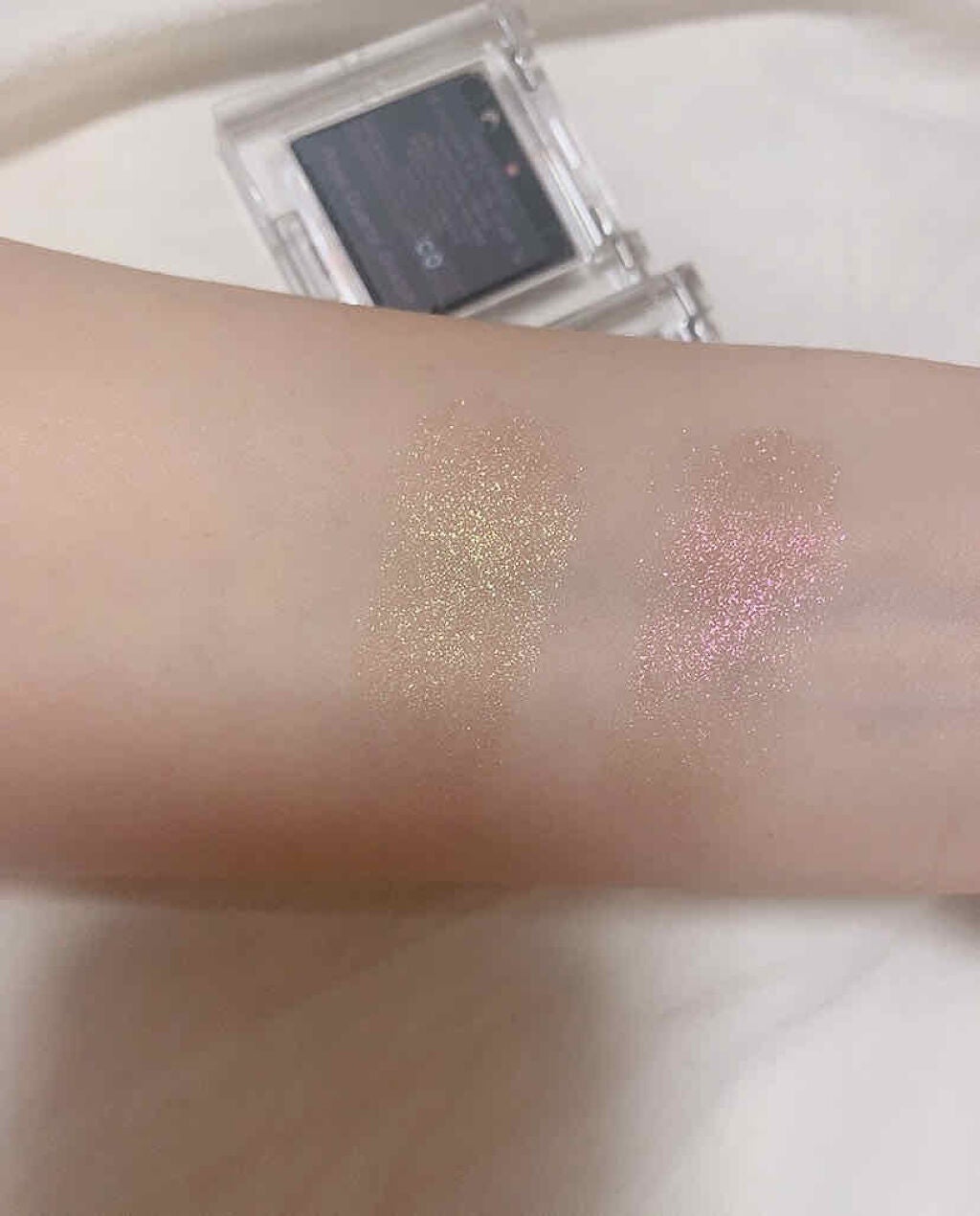 アディクション ザ アイシャドウ スパークル/ADDICTION/単色アイシャドウを使ったクチコミ(2枚目)