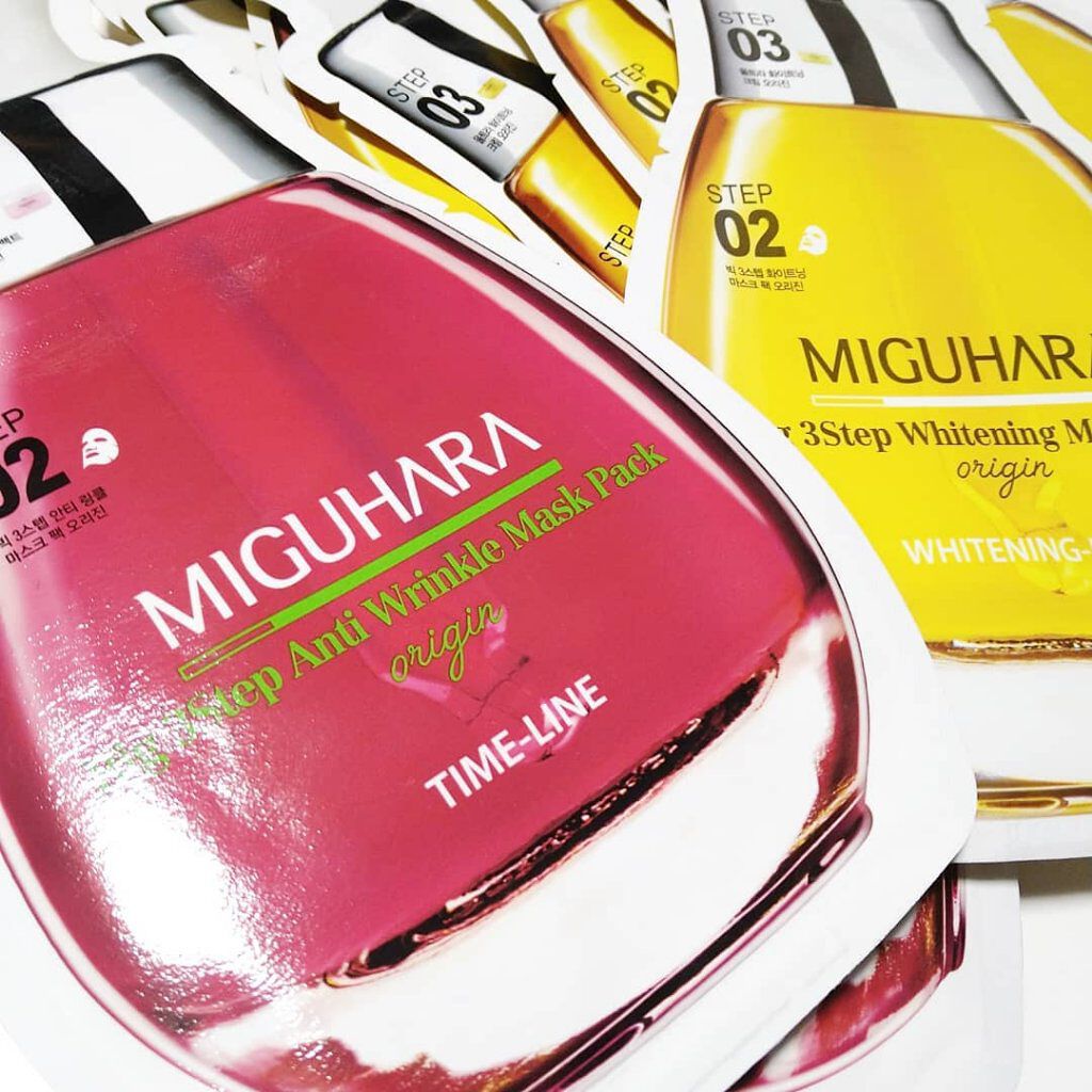 Big3 Step Whitening Mask Pack/MIGUHARA/シートマスク・パックを使ったクチコミ（1枚目）