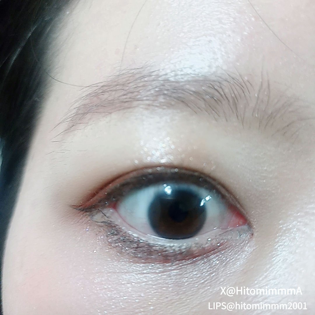 マルチアイパレット ピンクブラウン/U R GLAM/アイシャドウパレットを使ったクチコミ（3枚目）