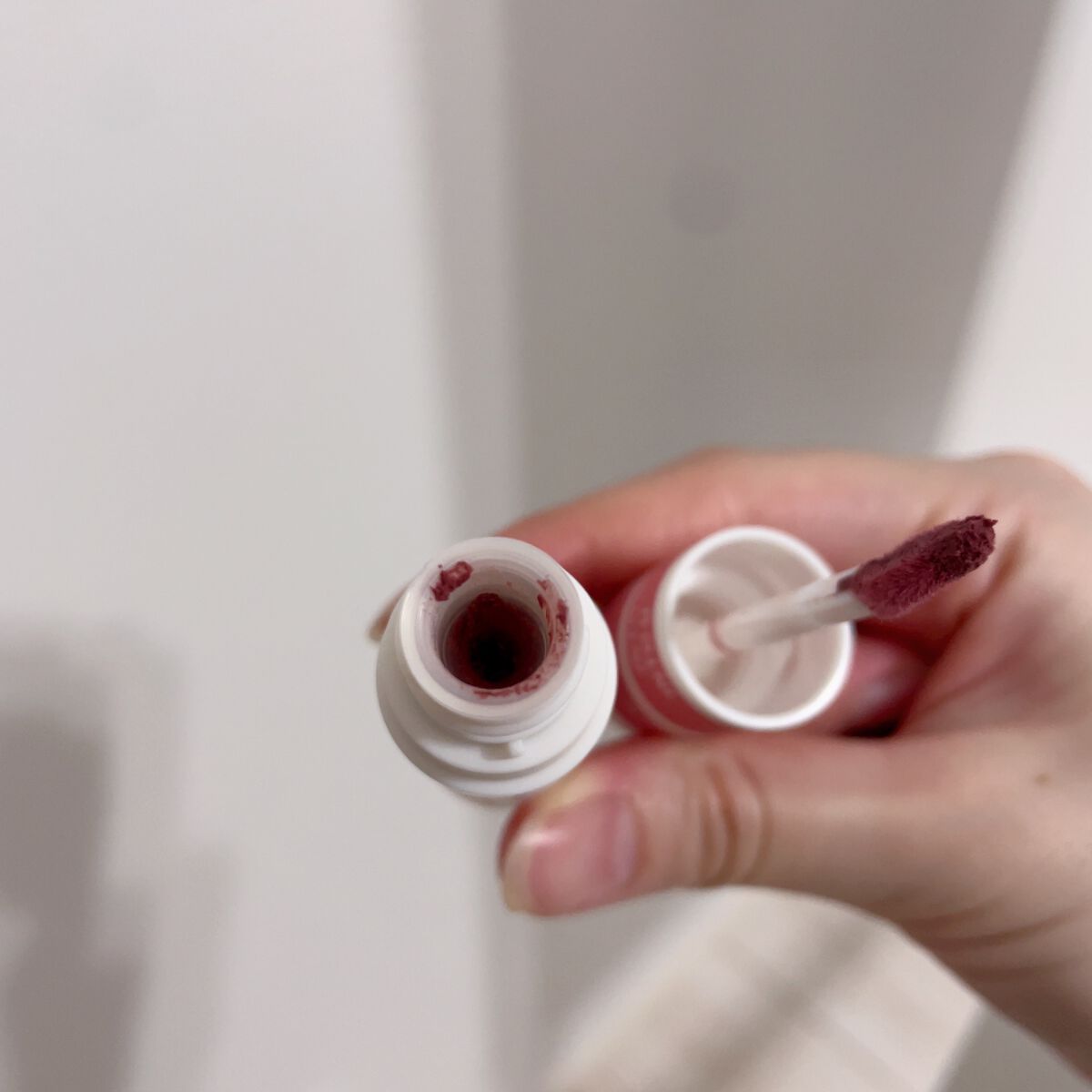 スーパーマットリップ&チークマッド/INTO U/口紅を使ったクチコミ(4枚目)