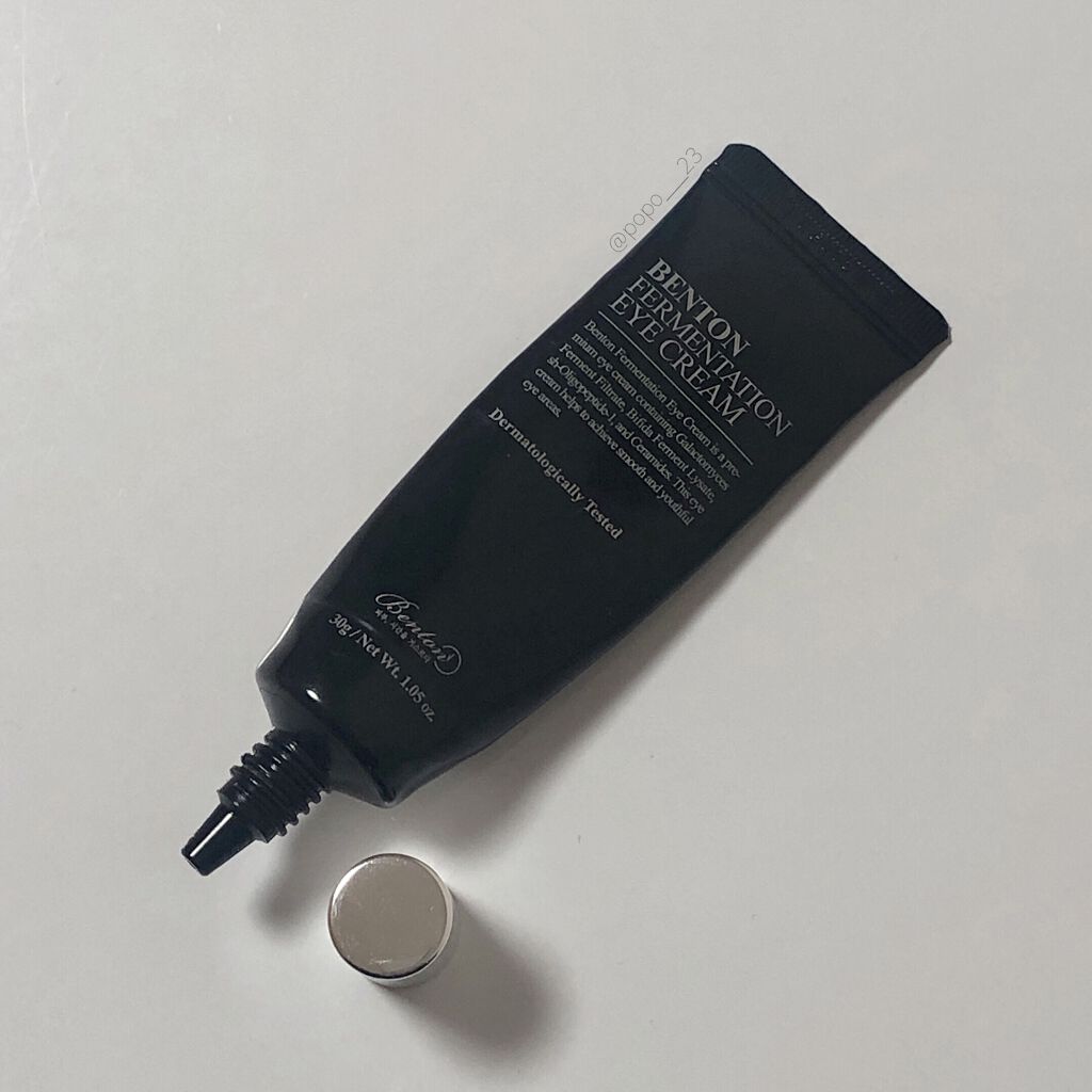 フェルメンテーション アイクリーム 30g/BENTON/アイケア・アイクリームを使ったクチコミ（1枚目）