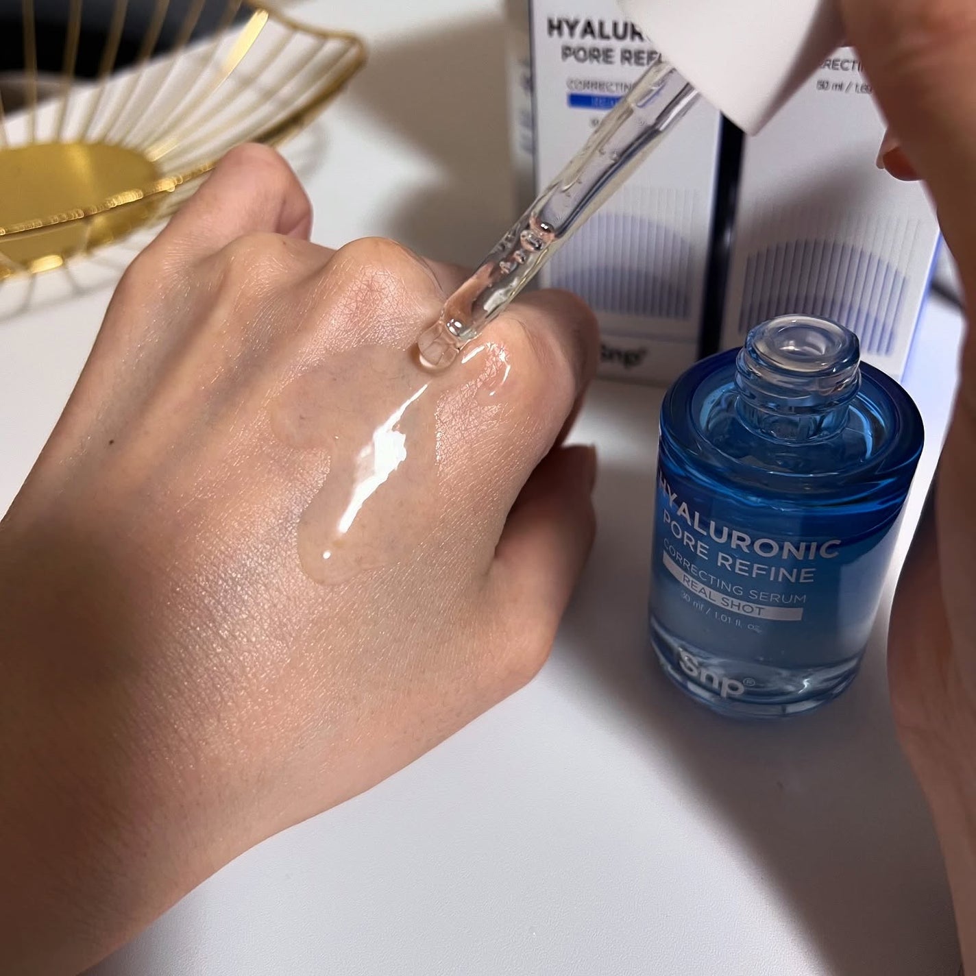 星野さとみ フォロバ100 on LIPS 「ニードル水分で毛穴を引き締めたい方。お肌の水分補給におすすめセ..」(5枚目)