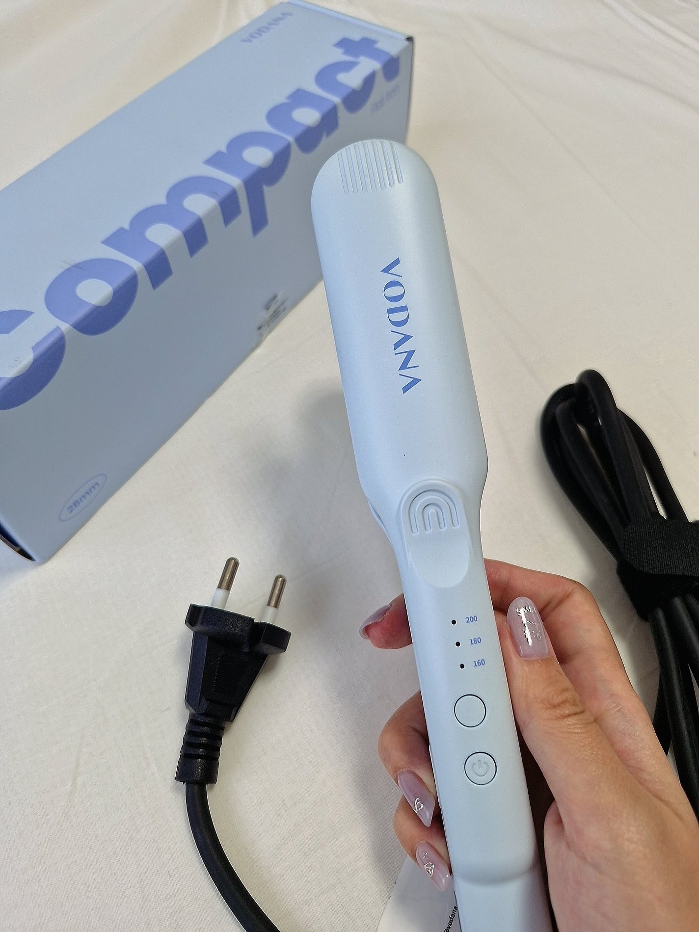 ソフトバーフラットアイロン 25mm/VODANA (ボダナ)/ストレートアイロンを使ったクチコミ(1枚目)