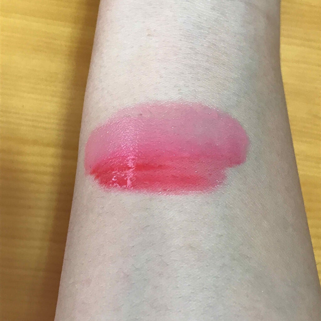 ラスティンググロスリップ/CEZANNE/口紅を使ったクチコミ(3枚目)
