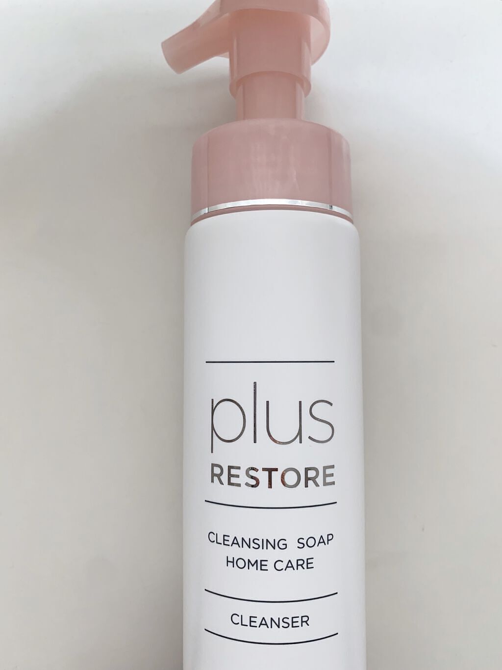 クレンジングソープ泡 ホームケア/PLUSRESTORE/泡洗顔を使ったクチコミ（1枚目）