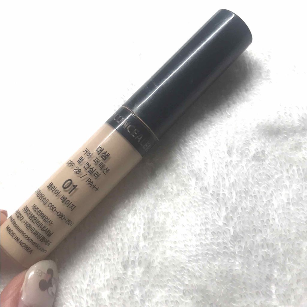 カバーパーフェクション チップコンシーラー/the SAEM/リキッドコンシーラーを使ったクチコミ（1枚目）