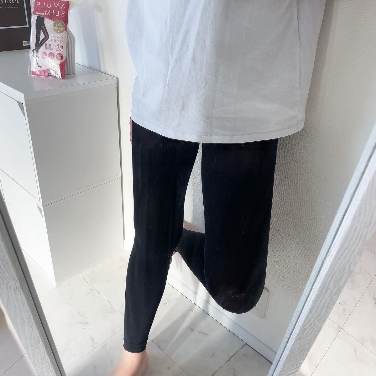 アミュレスリム 着圧レギンス/EMICLEAIR/着圧ソックス・レギンスを使ったクチコミ(5枚目)