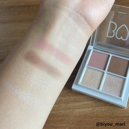 THE アイパレR/b idol/アイシャドウパレットを使ったクチコミ(6枚目)