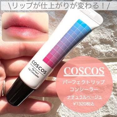 パーフェクトリップコンシーラー ナチュラルベージュ/COSCOS/コンシーラーを使ったクチコミ（1枚目）