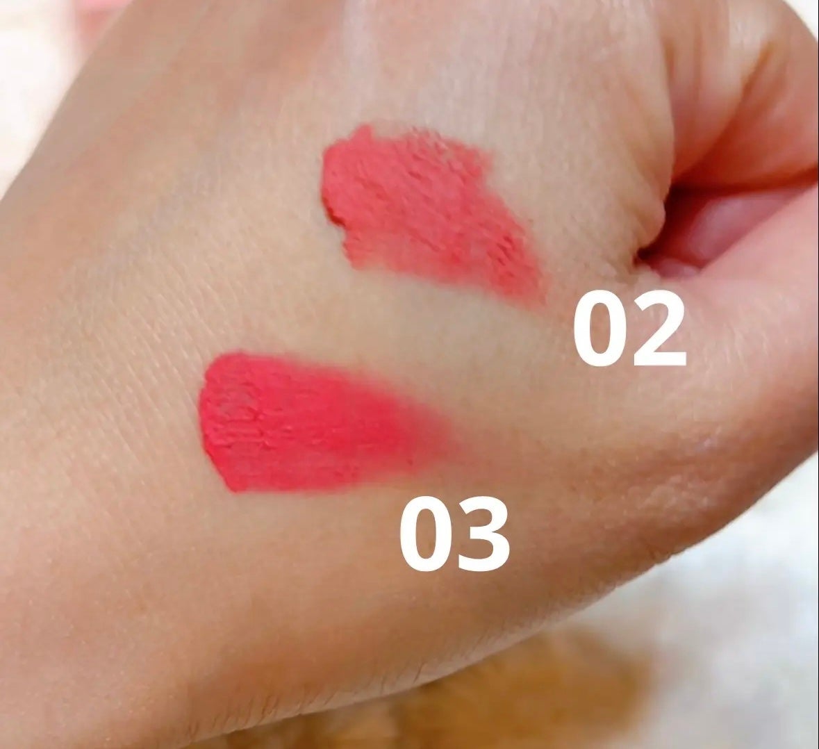 スフレカラーポット/dasique/口紅を使ったクチコミ(5枚目)