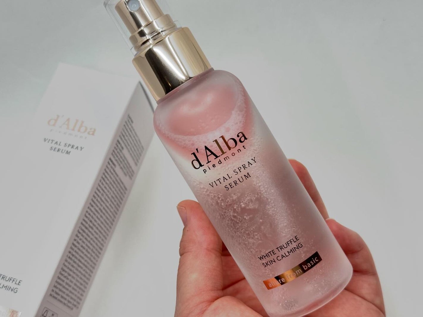 ダルバ ホワイトトリュフバイタルスプレーセラム/ダルバ/ミスト状化粧水を使ったクチコミ(1枚目)