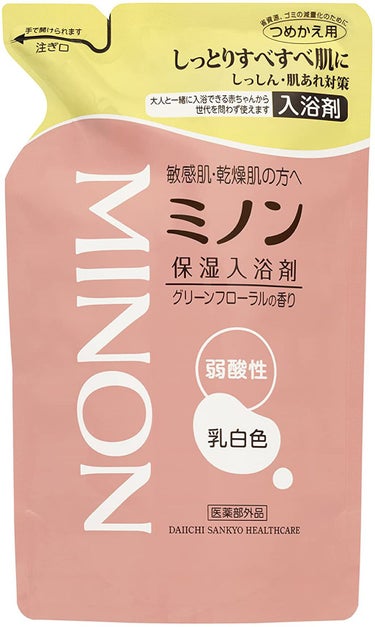 ミノン薬用保湿入浴剤 詰替え用 400ml