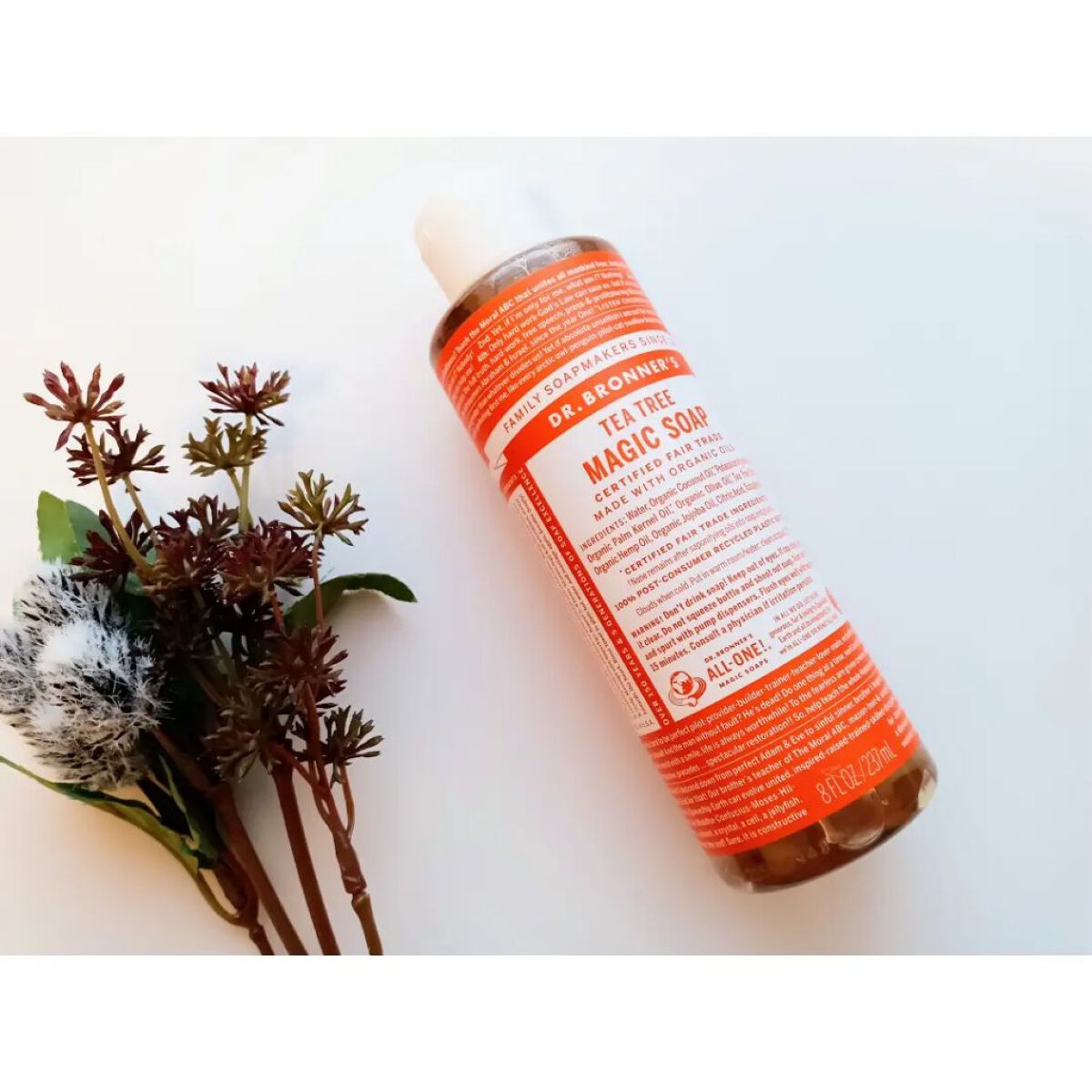 マジックソープ ティートゥリー/ドクターブロナー/ボディソープを使ったクチコミ（1枚目）