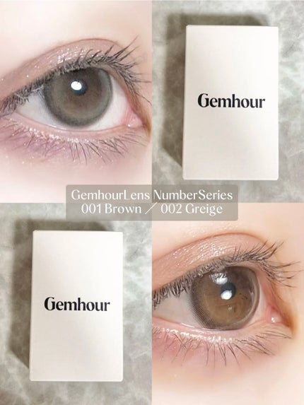 Number Series/Gemhour lens/カラーコンタクトレンズを使ったクチコミ(1枚目)