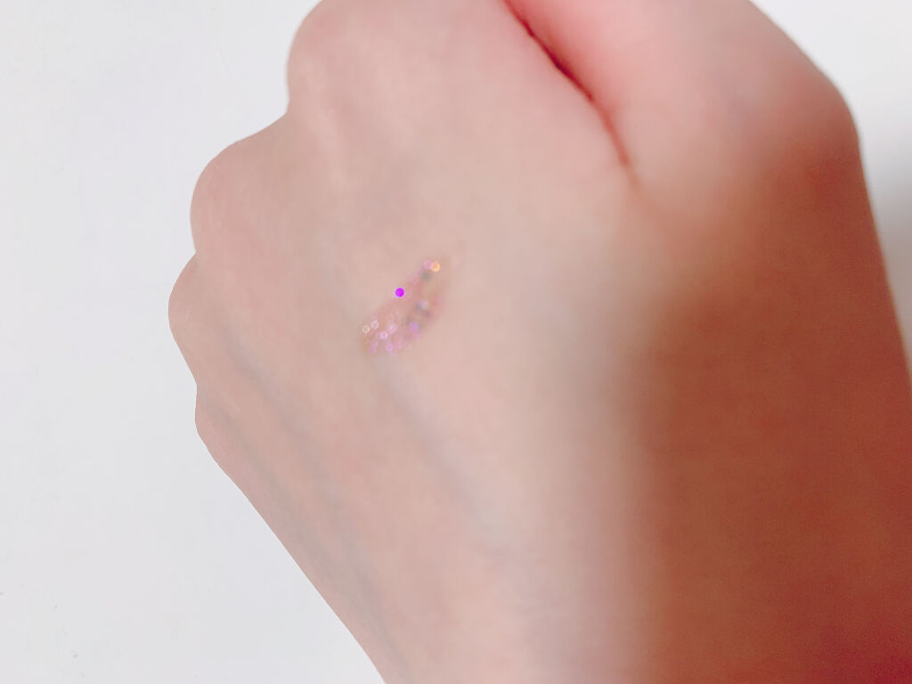 リキッド グリッター シャドウ/rom&nd/グリッターを使ったクチコミ（2枚目）