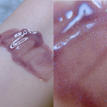 ボリュームパールキッスグロス/Dinto/リップグロスを使ったクチコミ(7枚目)