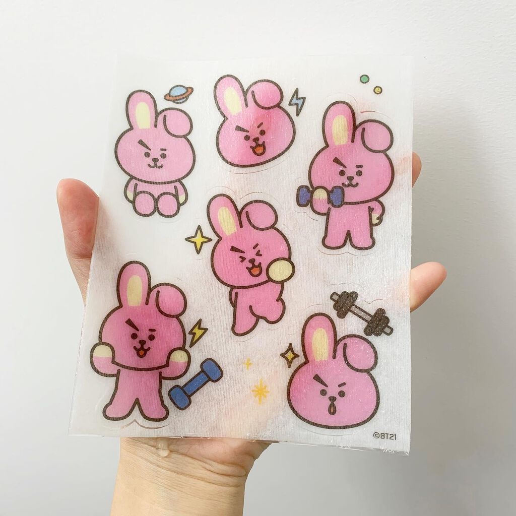 BT21 l MEDIHEAL COOKY ポイントパッチ/MEDIHEAL/シートマスク・パックを使ったクチコミ（3枚目）