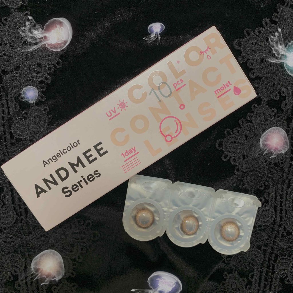 AND MEE 1day/AngelColor/ワンデー（１DAY）カラコンを使ったクチコミ（3枚目）