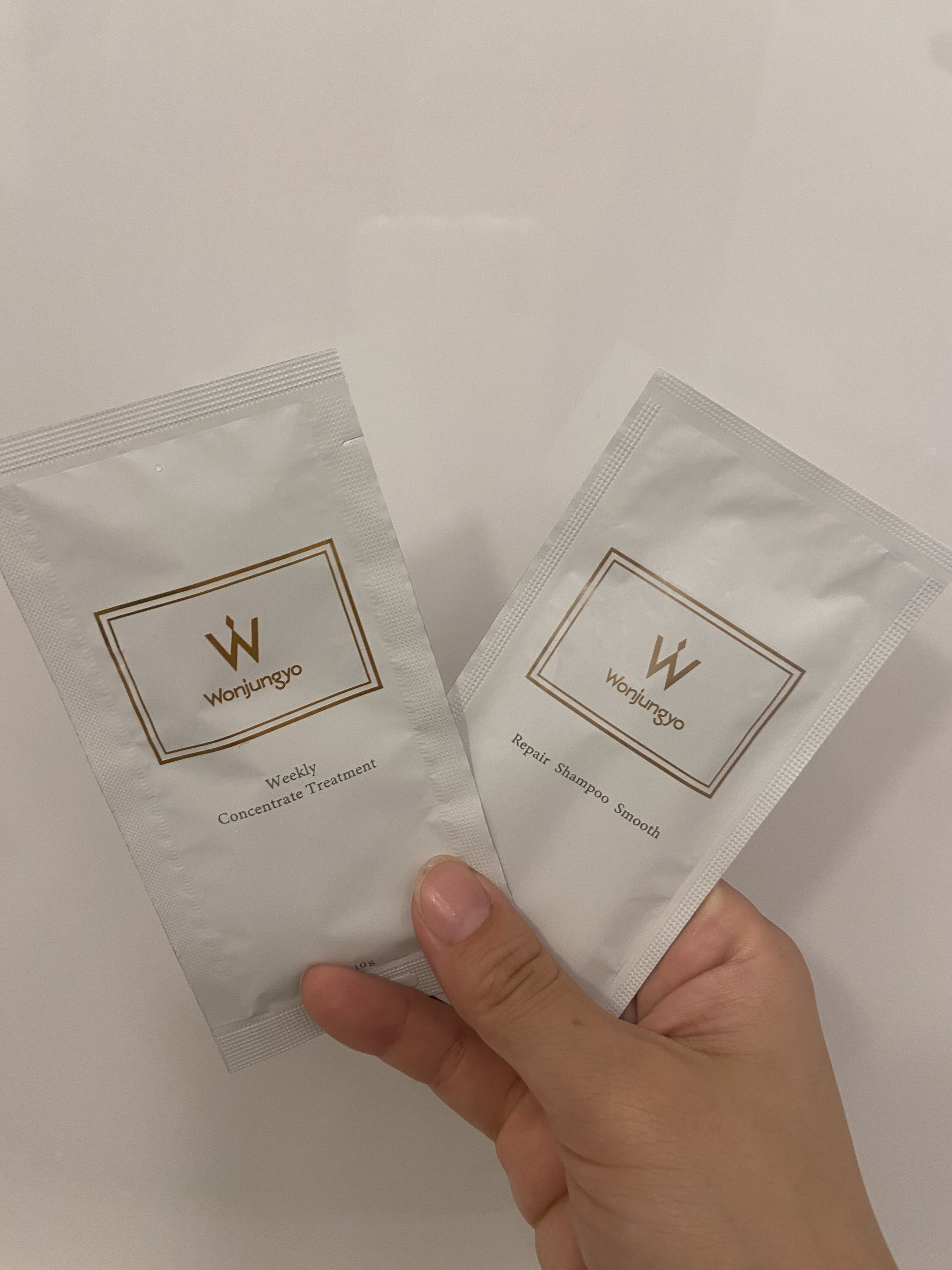 ウォンジョンヨ リペアシャンプー モイスト／リペアトリートメント モイスト/Wonjungyo/市販シャンプーを使ったクチコミ（1枚目）