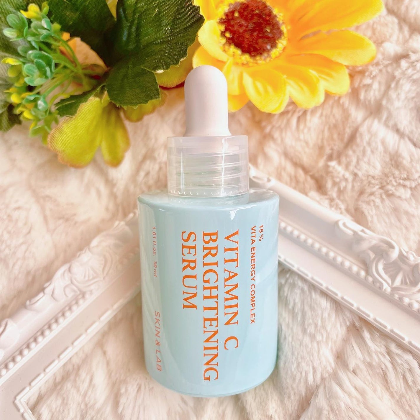 ビタミンCブライトニングセラム /SKIN&LAB/美容液を使ったクチコミ(1枚目)