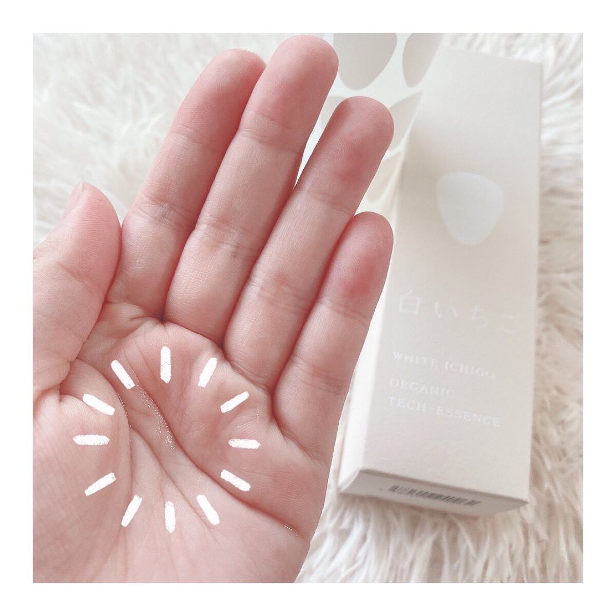 オーガニック テック-エッセンス/WHITE ICHIGO/ブースター・導入液を使ったクチコミ（2枚目）