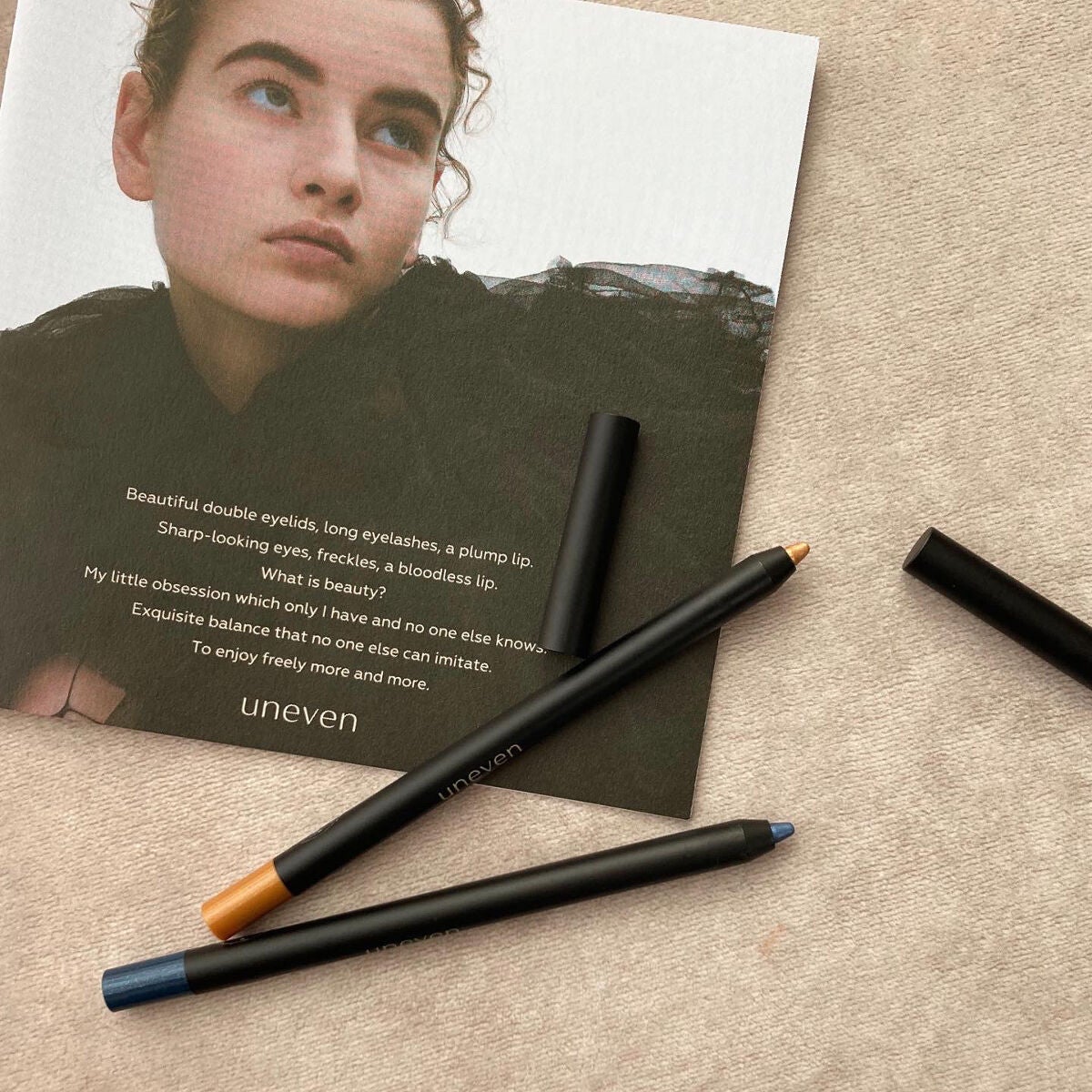 カラーリングソフトアイライナー/uneven/ペンシルアイライナーを使ったクチコミ(1枚目)