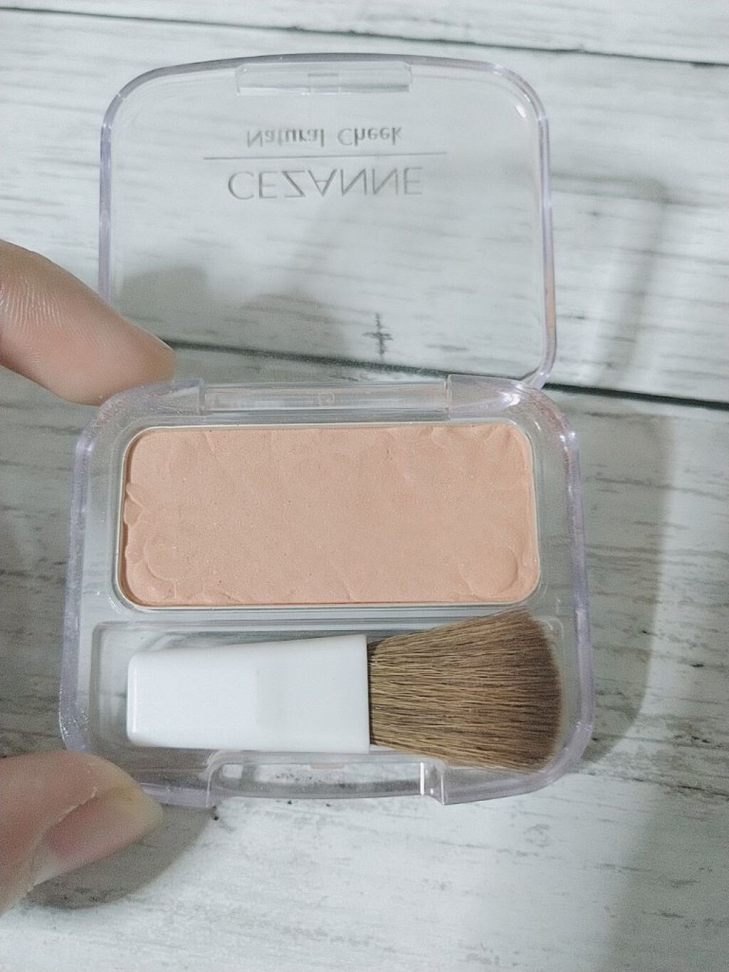 ナチュラル チークN/CEZANNE/パウダーチークを使ったクチコミ(3枚目)