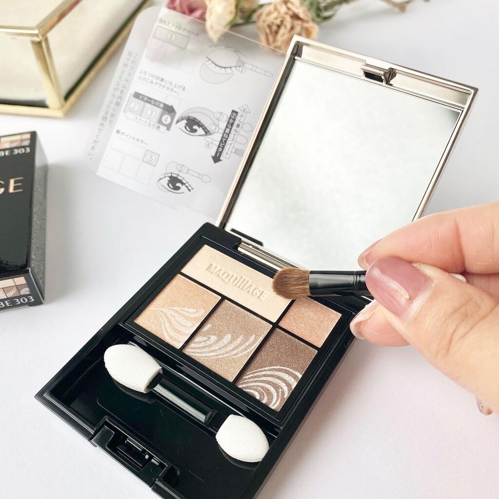 ドラマティックスタイリングアイズ/マキアージュ/アイシャドウパレットを使ったクチコミ（2枚目）