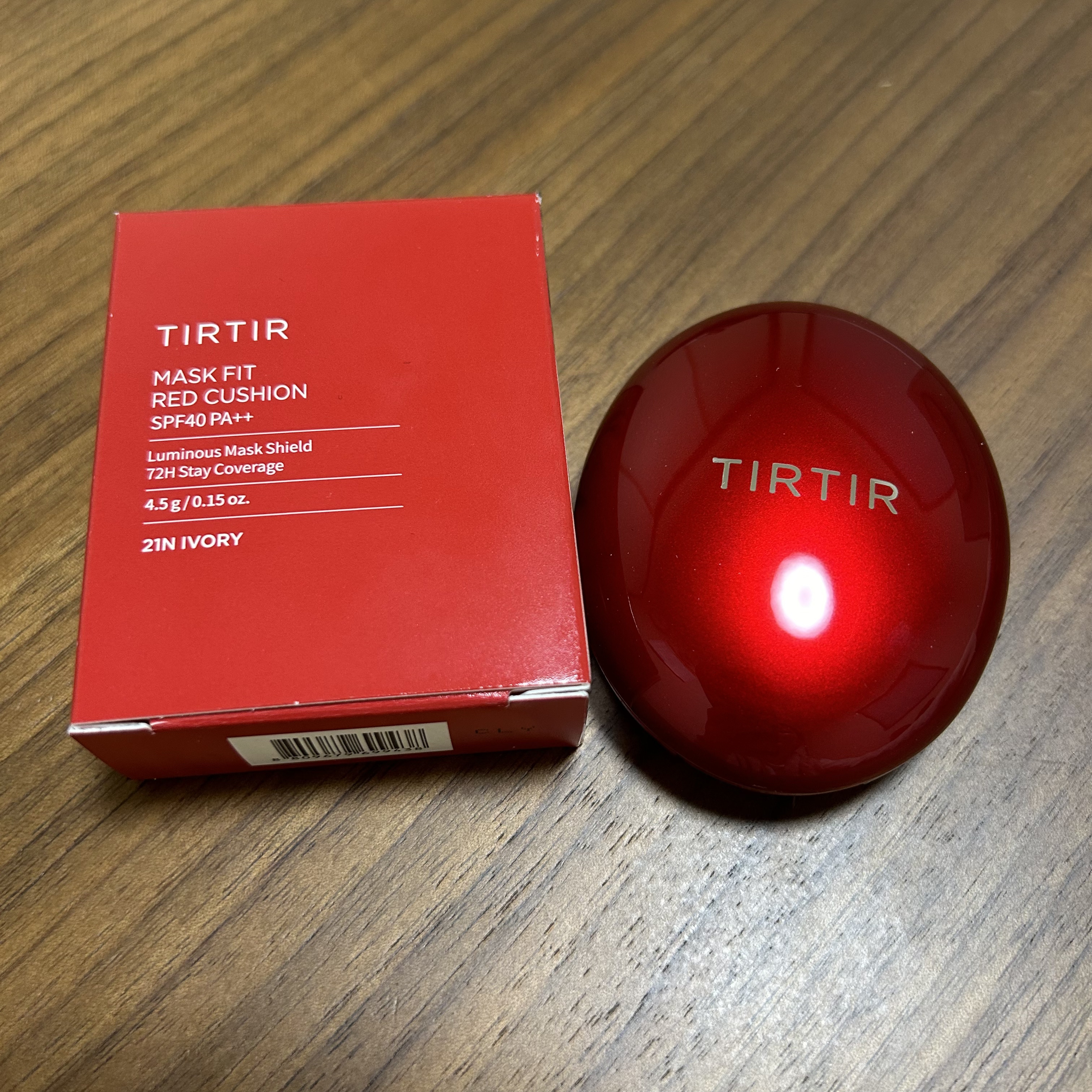 マスク フィット レッド クッション/TIRTIR(ティルティル)/クッションファンデーションを使ったクチコミ（1枚目）