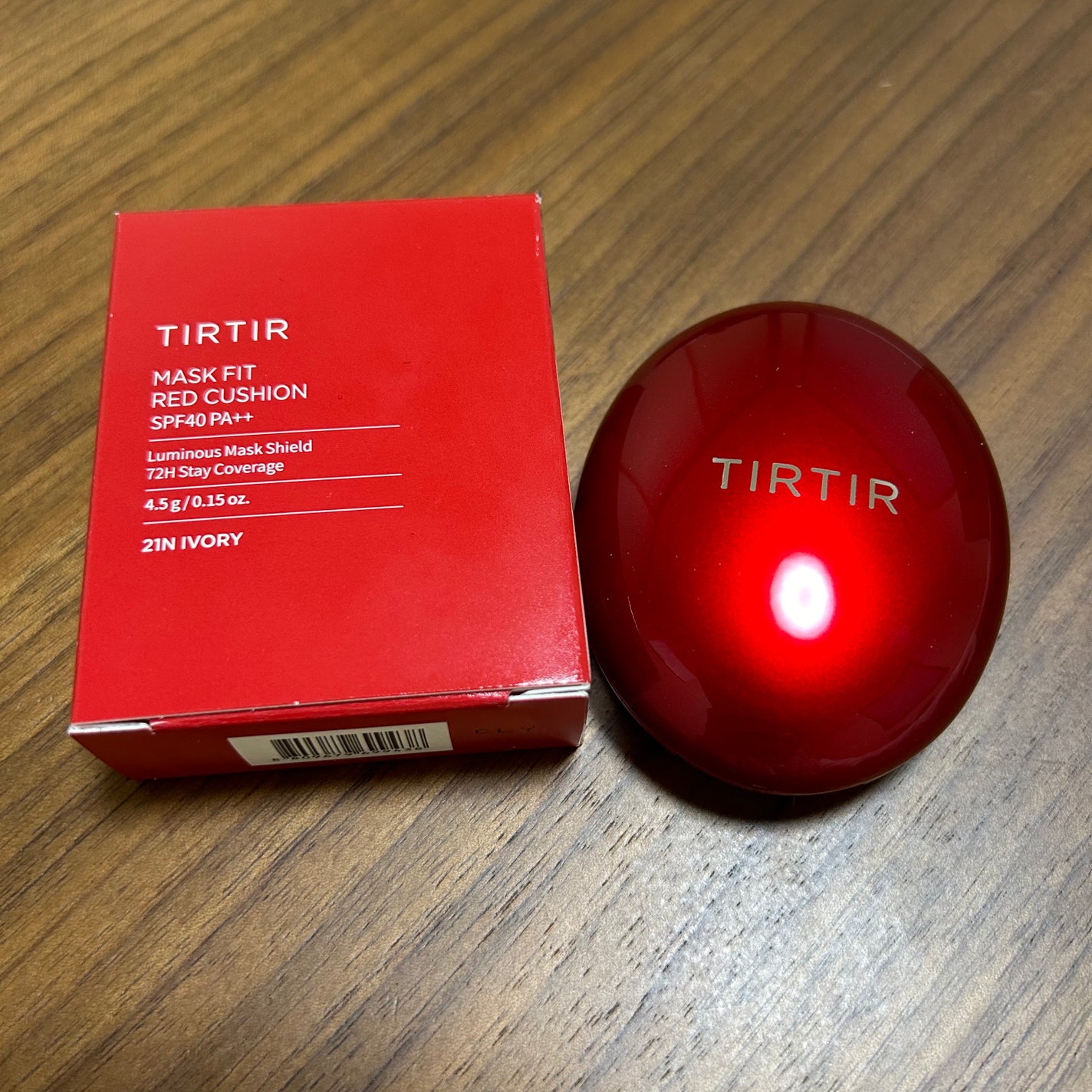 マスク フィット レッド クッション/TIRTIR(ティルティル)/クッションファンデーションを使ったクチコミ(1枚目)