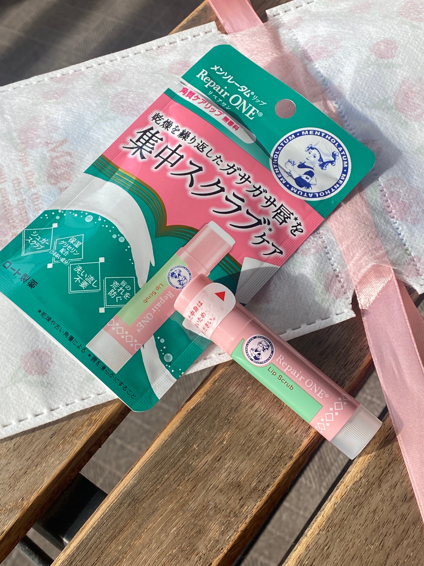 メンソレータム リペアワン 角質ケアリップ/メンソレータム/リップクリームを使ったクチコミ(1枚目)