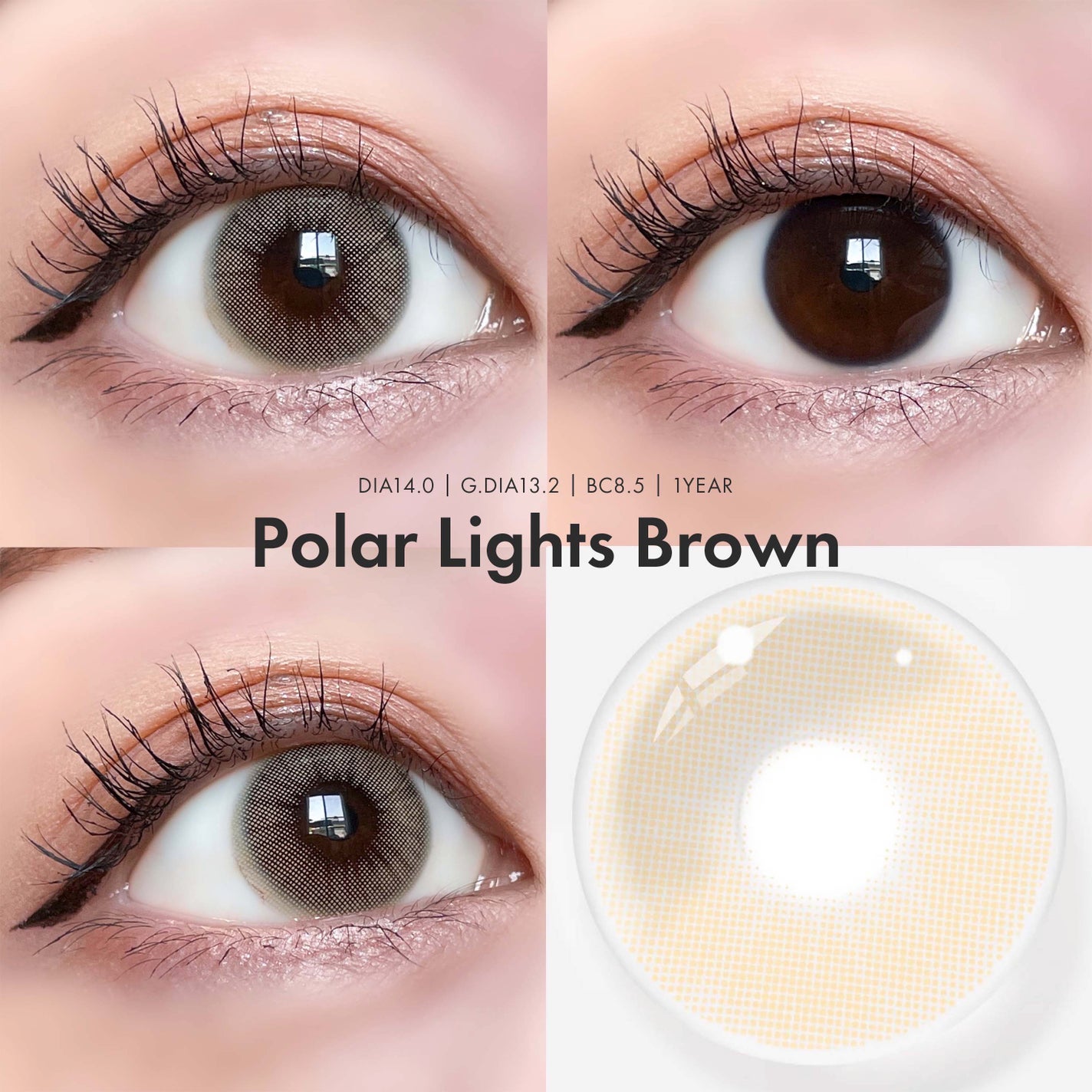 Polar Lights/TTDeye/カラーコンタクトレンズを使ったクチコミ(5枚目)