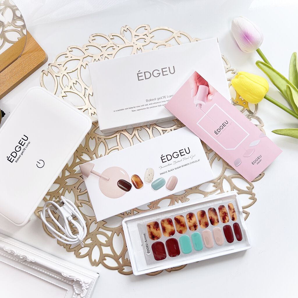 EDGEU ジェルネイルシール/EDGEU/ネイルシールを使ったクチコミ（1枚目）