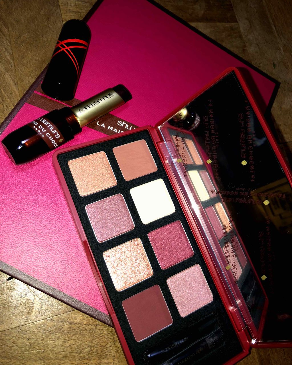 ガナッシュ アンド プラリネ アイパレット/shu uemura/アイシャドウパレットを使ったクチコミ（1枚目）