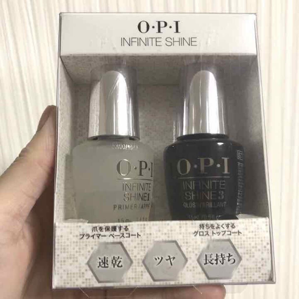 インフィニット シャイン プロステイ グロス トップコート O P Iを使った口コミ Opiのベースコートとトップコートです 爪 By 100 フォロバ コスメフリーク河埜さん 乾燥肌 Lips