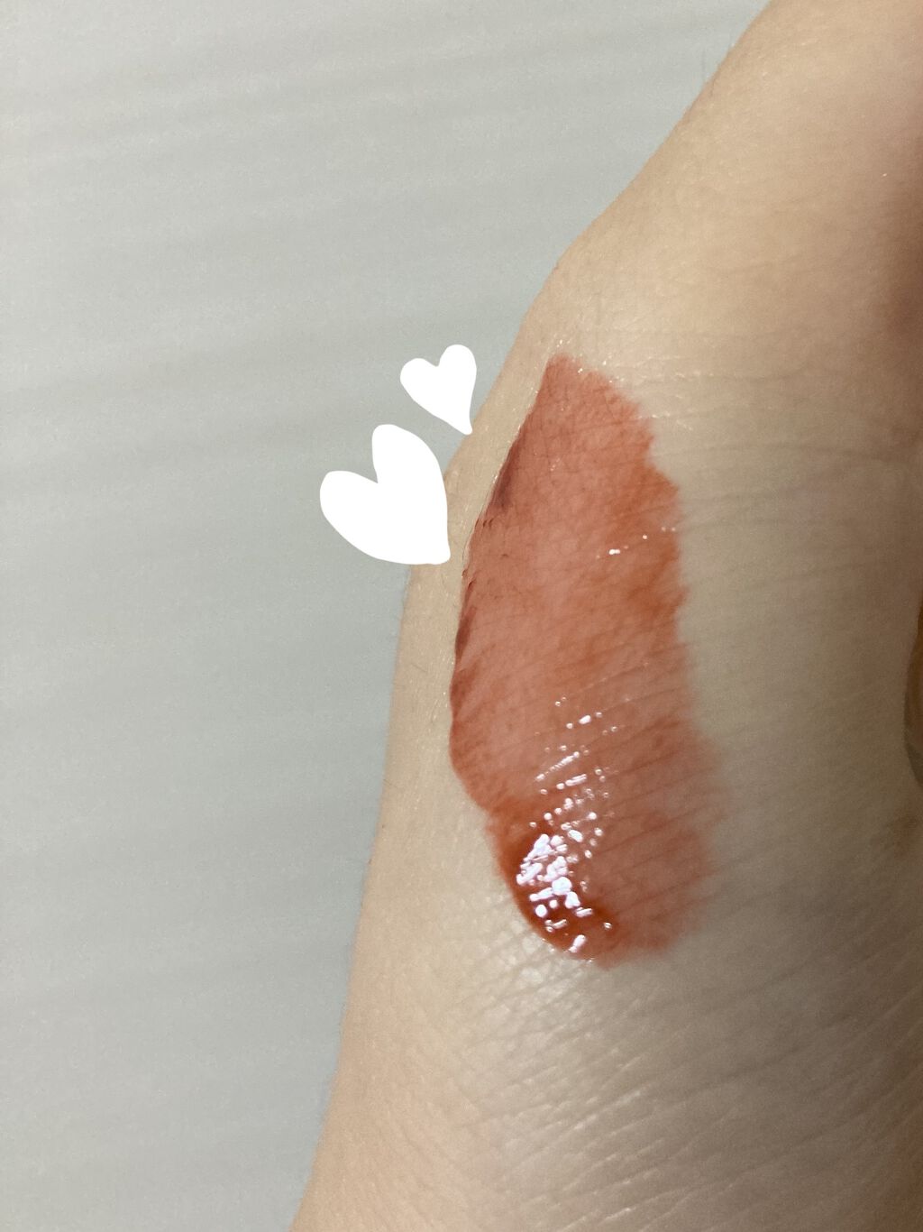 グラスティングウォーターティント/rom&nd/リップティントを使ったクチコミ（2枚目）