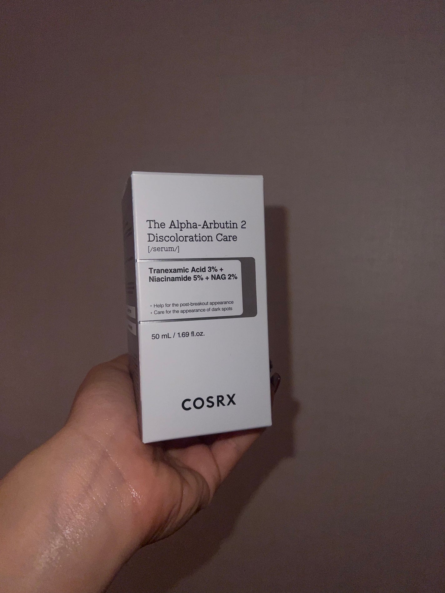 RXザ・アルファアルブチン2 ニキビ跡ケアセラム/COSRX/美容液を使ったクチコミ(1枚目)